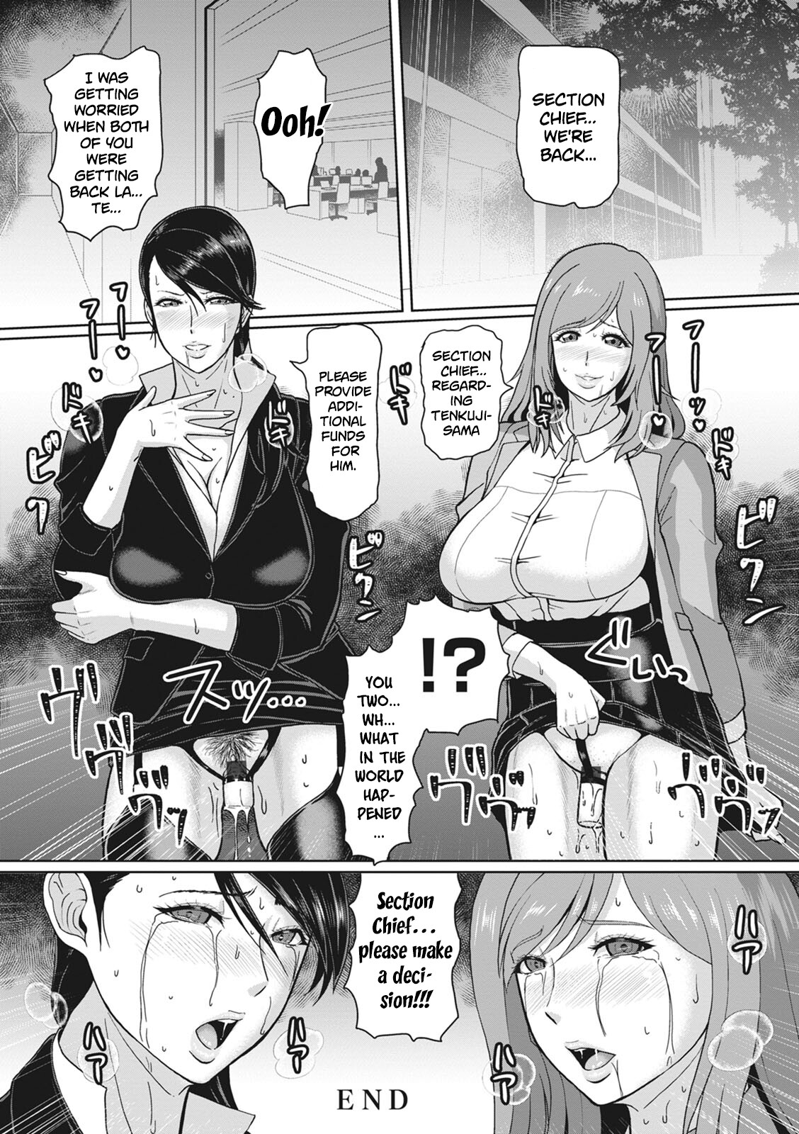 Hentai Manga Comic-The indecent career woman-Read-20